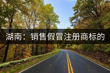 湖南：銷售假冒注冊(cè)商標(biāo)的普洱茶 淘寶店主獲刑又罰金