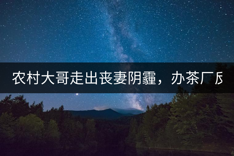 農(nóng)村大哥走出喪妻陰霾，辦茶廠反哺鄉(xiāng)鄰，每天處理鮮葉4000斤