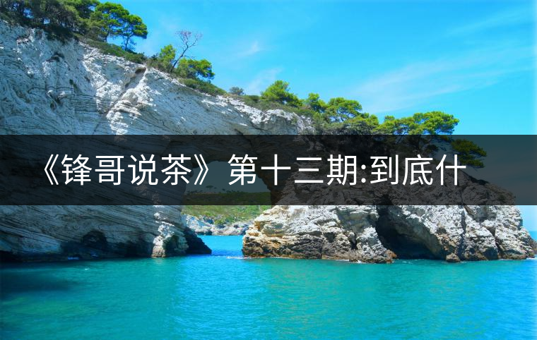 《鋒哥說茶》第十三期:到底什么才是“國有林”?《鋒哥說茶》第十三期：到底什么才是“國有林”？