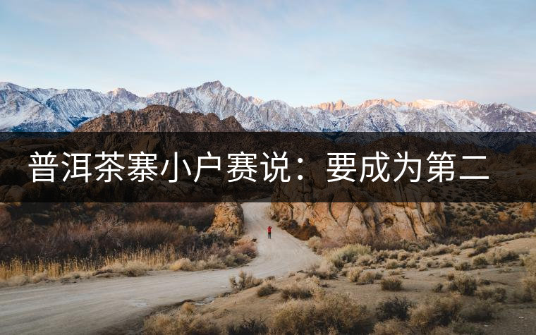 普洱茶寨小戶賽說(shuō)：要成為第二個(gè)冰島，勐庫(kù)普洱茶圈都爆了！