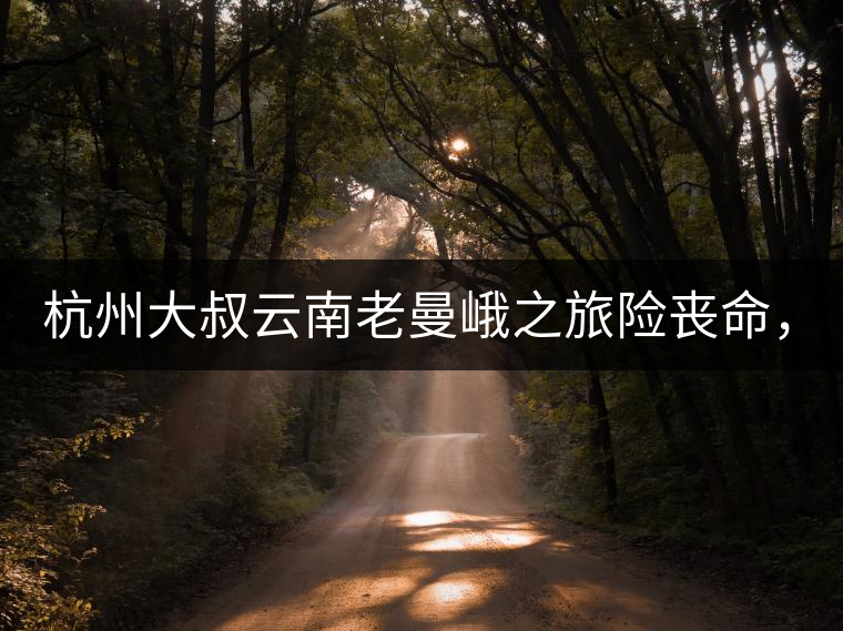 杭州大叔云南老曼峨之旅險(xiǎn)喪命，買(mǎi)下茶園種茶，成普...杭州大叔云南老曼峨之旅險(xiǎn)喪命，買(mǎi)下茶園種茶，成普洱圈網(wǎng)紅