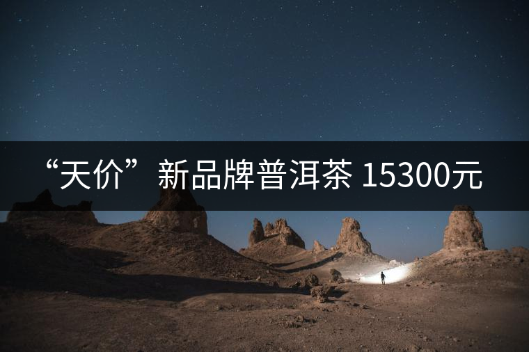 “天價”新品牌普洱茶 15300元/餅！