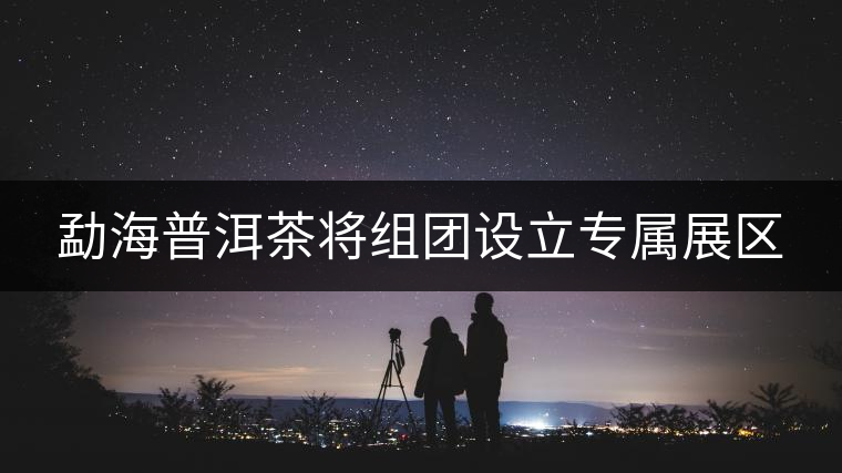 勐海普洱茶將組團設立專屬展區(qū)