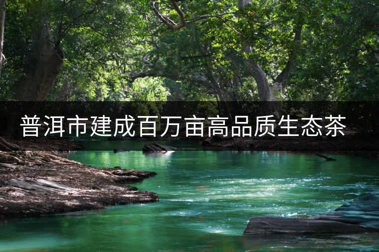 普洱市建成百萬畝高品質(zhì)生態(tài)茶園 普洱市建成百萬畝高品質(zhì)生態(tài)茶園