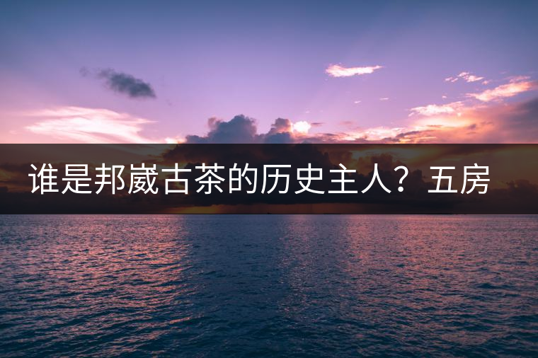 誰是邦崴古茶的歷史主人？五房·茶馬古道考察記