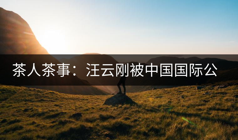 茶人茶事:汪云剛被中國國際公共關(guān)系聯(lián)合會(huì)聘為專家顧問 茶人茶事:汪云剛被中國國際公共關(guān)系聯(lián)合會(huì)聘為專家顧問