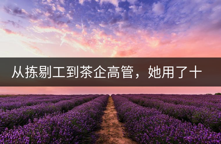 從揀剔工到茶企高管，她用了十年時(shí)間
