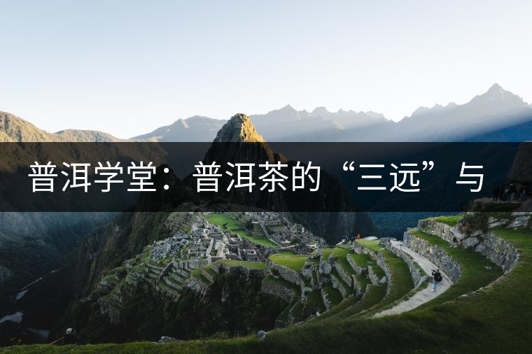 普洱學(xué)堂:普洱茶的“三遠(yuǎn)”與“三厚” 普洱學(xué)堂:普洱茶的“三遠(yuǎn)”與“三厚”