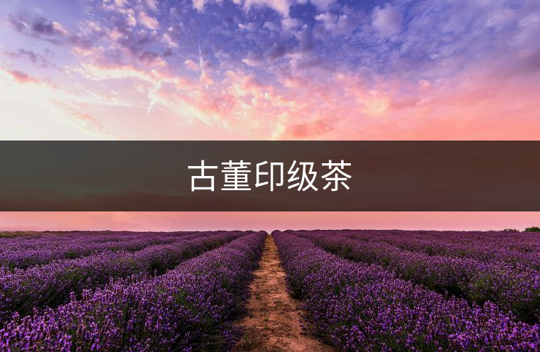 古董印級茶
