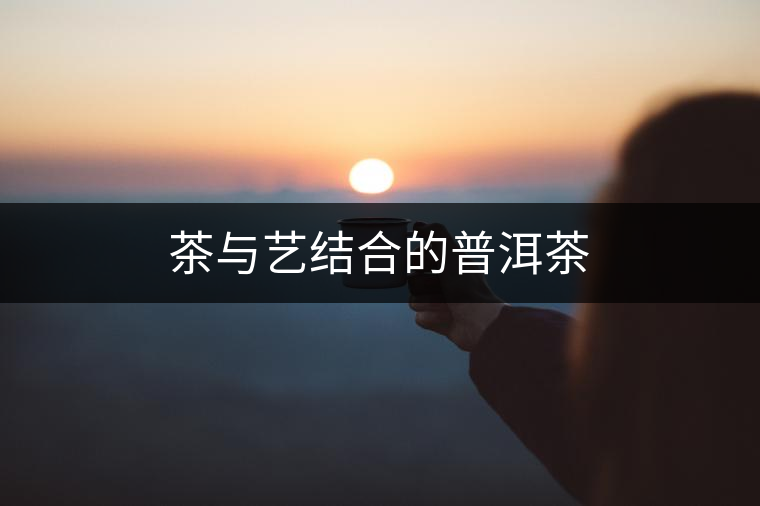茶與藝結合的普洱茶