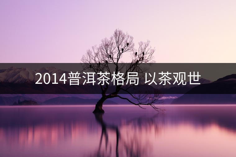 2014普洱茶格局 以茶觀世