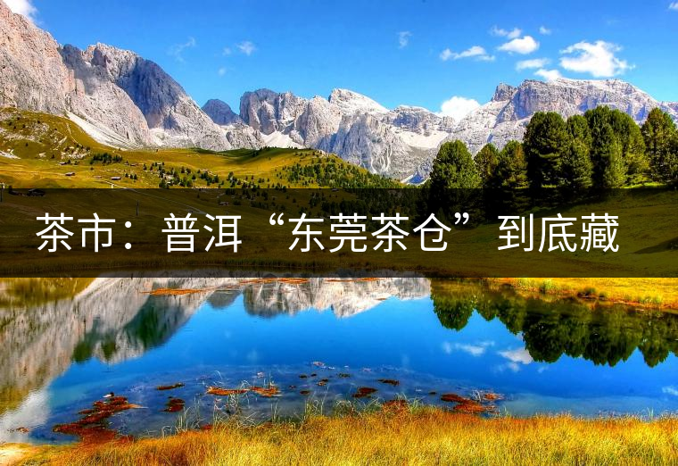 茶市：普洱“東莞茶倉(cāng)”到底藏給誰(shuí)喝？