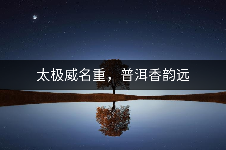 太極威名重，普洱香韻遠(yuǎn)