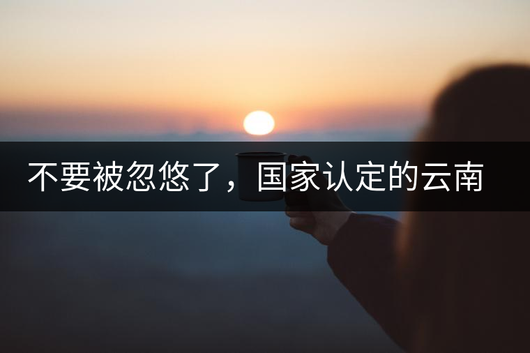 不要被忽悠了，國家認定的云南普洱茶只有這5種