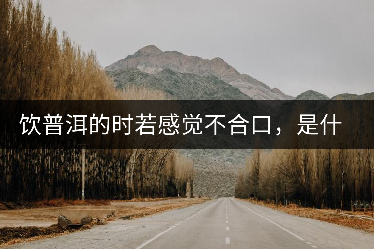 飲普洱的時(shí)若感覺不合口，是什么原呢？