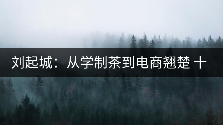 劉起城：從學制茶到電商翹楚 十年造就文化茶園