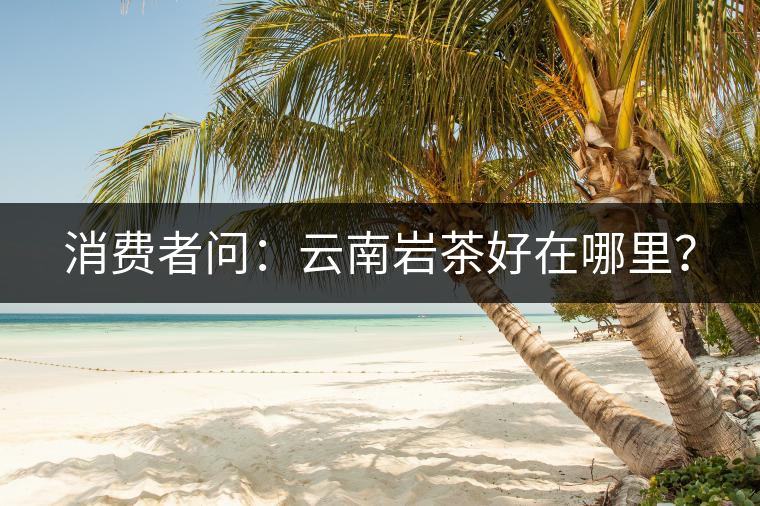 消費(fèi)者問(wèn)：云南巖茶好在哪里？