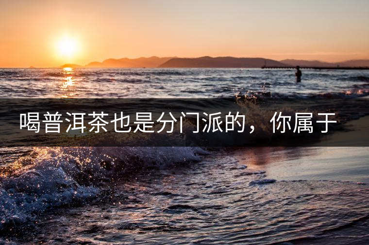 喝普洱茶也是分門(mén)派的，你屬于哪派呢？