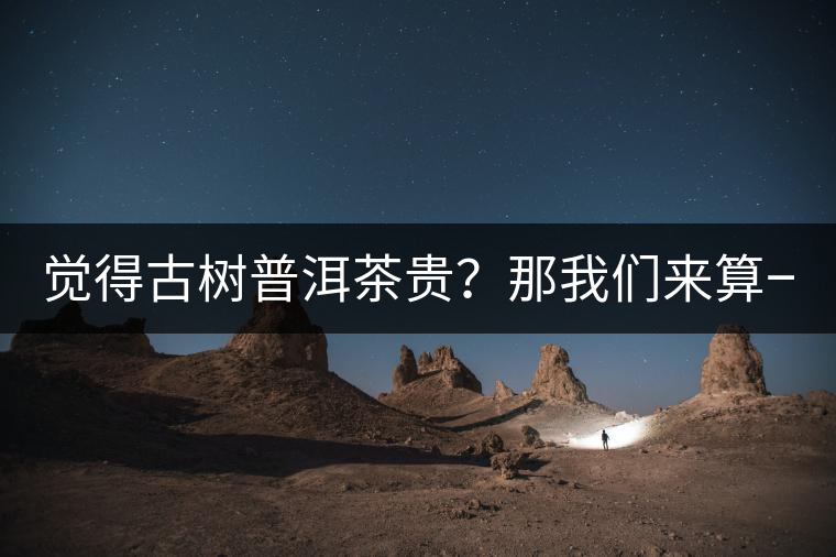 覺得古樹普洱茶貴？那我們來算一筆賬！