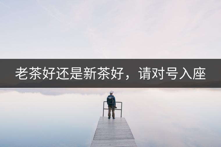 老茶好還是新茶好，請對號入座