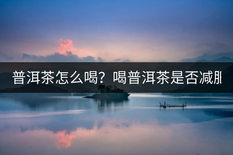 普洱茶怎么喝？喝普洱茶是否減肥？