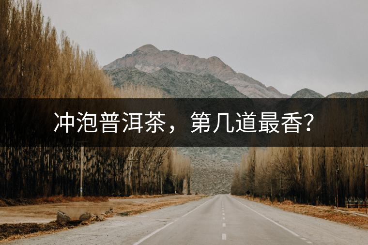 沖泡普洱茶，第幾道最香？