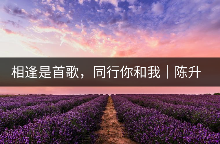 相逢是首歌，同行你和我｜陳升號(hào)與大家相約武漢茶博會(huì)！