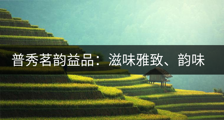 普秀茗韻益品：滋味雅致、韻味悠然