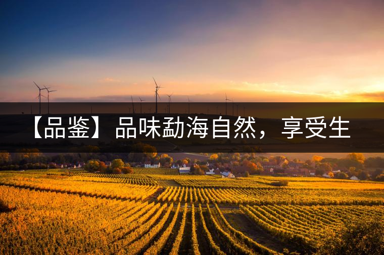 【品鑒】品味勐海自然，享受生活醇香