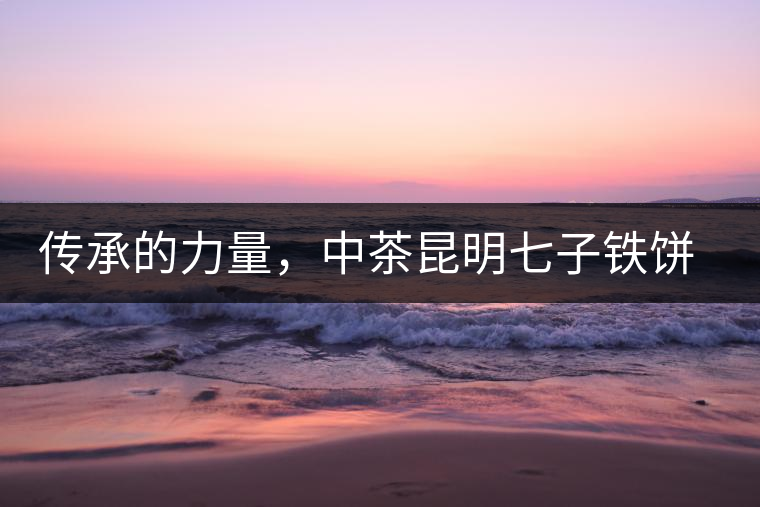 傳承的力量，中茶昆明七子鐵餅（生茶）即將上市