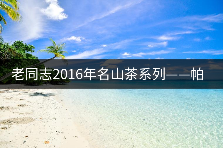 老同志2016年名山茶系列——帕沙古樹