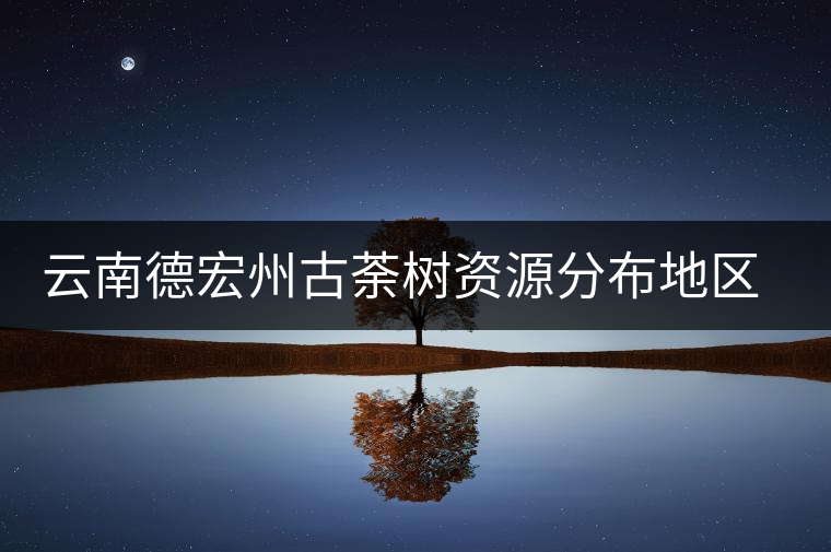 云南德宏州古荼樹資源分布地區(qū)及茶樹特點(diǎn)介紹