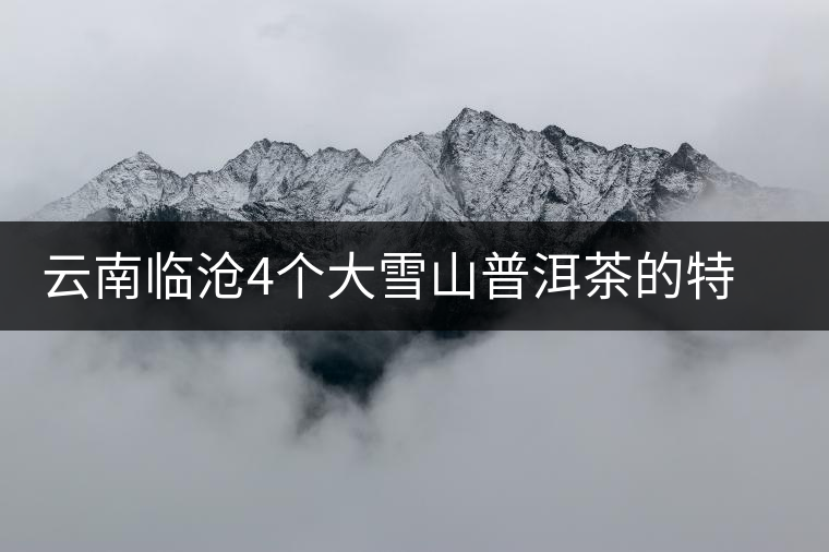 云南臨滄4個大雪山普洱茶的特點和區(qū)別，這下全搞清了