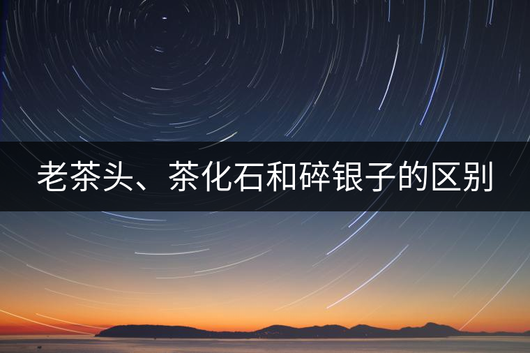 老茶頭、茶化石和碎銀子的區(qū)別