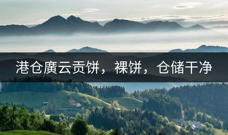 港倉廣云貢餅，裸餅，倉儲干凈