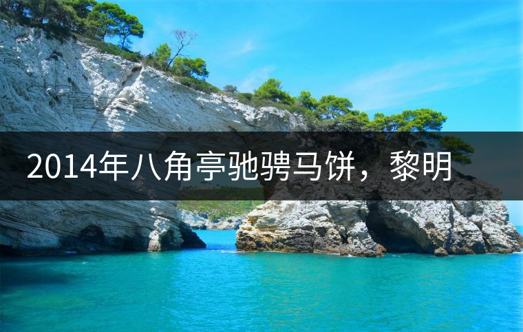 2014年八角亭馳騁馬餅，黎明茶廠馬年生肖紀(jì)念餅