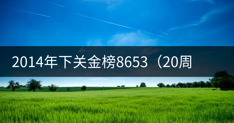 2014年下關(guān)金榜8653(20周年紀(jì)念餅)品評(píng) 2014年下關(guān)金榜8653(20周年紀(jì)念餅)品評(píng)