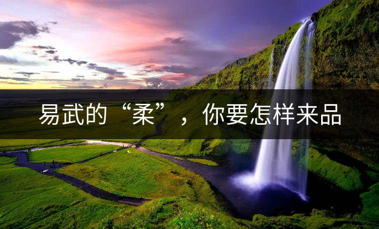 易武的“柔”，你要怎樣來(lái)品