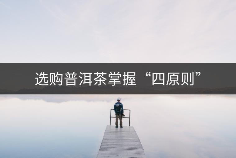 選購(gòu)普洱茶掌握“四原則”