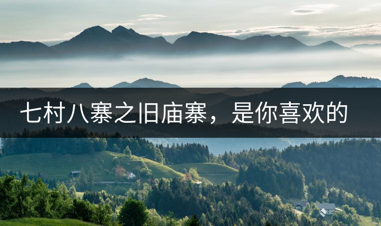 七村八寨之舊廟寨，是你喜歡的易武味嗎？