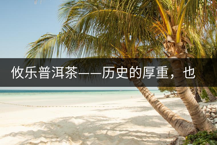 攸樂普洱茶——歷史的厚重，也藏不住山里的陣陣茶香