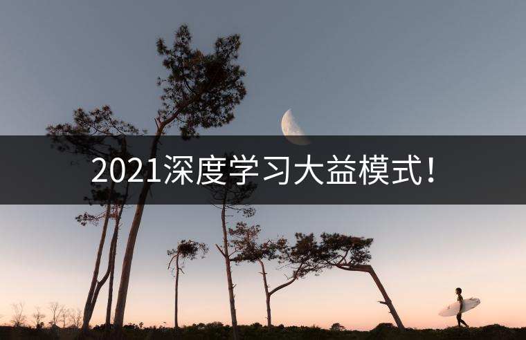 2021深度學習大益模式！