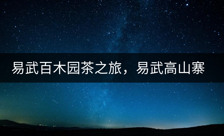 易武百木園茶之旅，易武高山寨古茶山