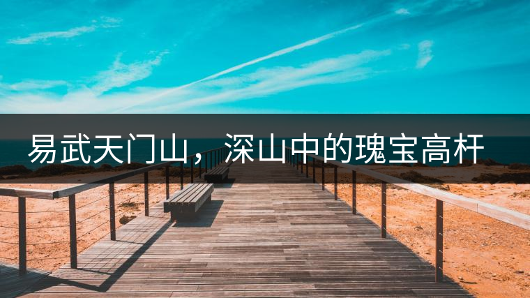 易武天門山，深山中的瑰寶高桿古樹