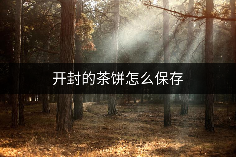 開(kāi)封的茶餅怎么保存 開(kāi)封的茶餅怎么保存