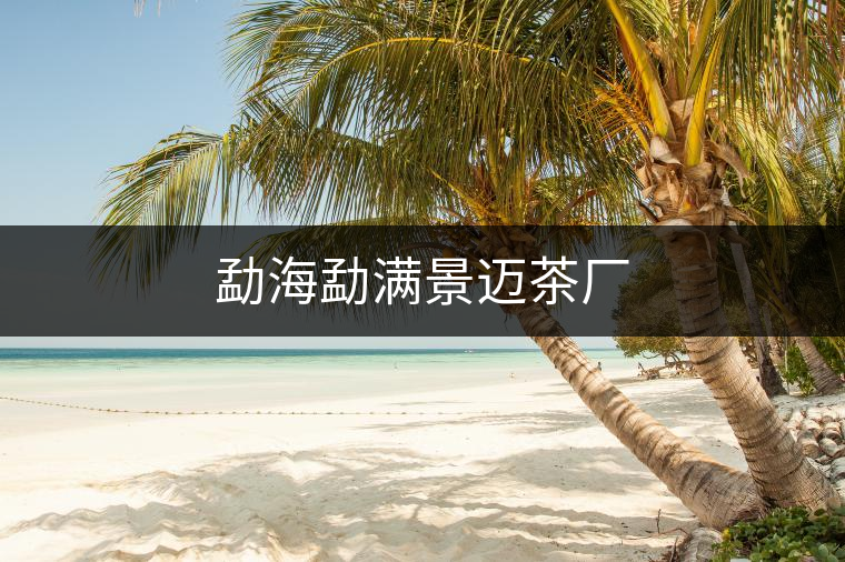 勐海勐滿(mǎn)景邁茶廠(chǎng) 勐海勐滿(mǎn)景邁茶廠(chǎng)