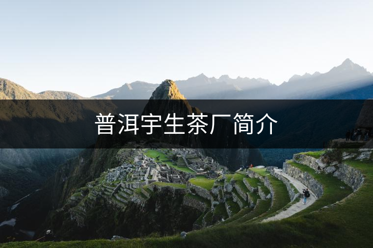 普洱宇生茶廠簡介 普洱宇生茶廠簡介