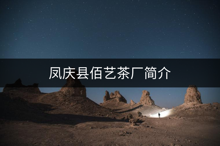 鳳慶縣佰藝茶廠簡(jiǎn)介