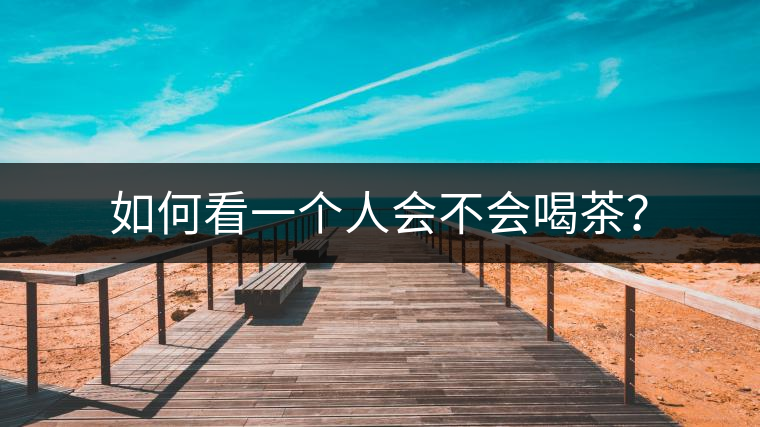 如何看一個(gè)人會(huì)不會(huì)喝茶？