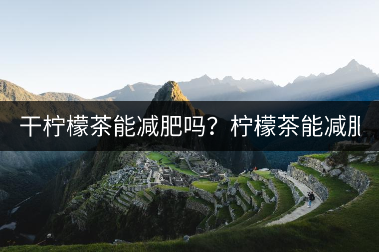 干檸檬茶能減肥嗎？檸檬茶能減肥！